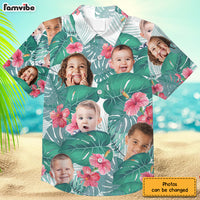 Personalized For Family Custom Photo Funny Family Face Hawaiian Shirt 33844 thumb 1