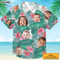 Personalized For Family Custom Photo Funny Family Face Hawaiian Shirt 33844 thumb 1