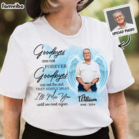 Personalized  Memorial Insert Photo Wings Shirt - Hoodie - Sweatshirt 33859 thumb 1