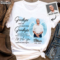 Personalized  Memorial Insert Photo Wings Shirt - Hoodie - Sweatshirt 33859 thumb 1