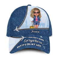 Personalized Gift For Traveling Lovers It's On My List Cap 33876 thumb 1