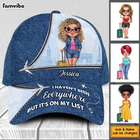 Personalized Gift For Traveling Lovers It's On My List Cap 33876 thumb 1