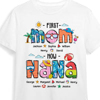 Personalized Gift For Grandma First Now Summer Holiday Shirt - Hoodie - Sweatshirt 33880 thumb 1