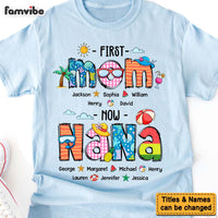 Personalized Gift For Grandma First Now Summer Holiday Shirt - Hoodie - Sweatshirt 33880 thumb 1