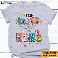 Personalized Gift For Grandma First Now Summer Holiday Shirt - Hoodie - Sweatshirt 33880 thumb 1