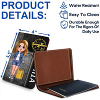 Personalized Gift For Traveling Lovers It's On My List Passport Cover 33882 thumb 1