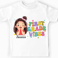 Personalized Gift For Daughter School Vibes Kid T Shirt - Kid Hoodie - Kid Sweatshirt 33883 thumb 1