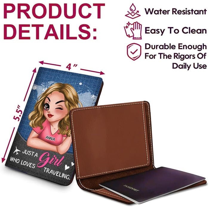 Personalized Gift For Girl Who Loves Traveling Passport Cover 33886 1