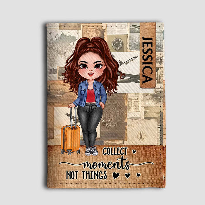 Personalized Collect Moments Not Things Passport Cover 33909 1