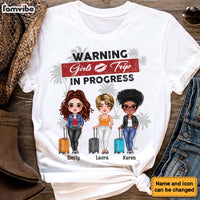 Personalized Gift For Friend Girls Trip In Progress Shirt - Hoodie - Sweatshirt 33911 thumb 1
