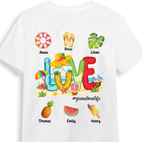 Personalized Love Beach Summer Grandma Life Shirt - Hoodie - Sweatshirt 33915 thumb 1