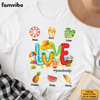 Personalized Love Beach Summer Grandma Life Shirt - Hoodie - Sweatshirt 33915 thumb 1
