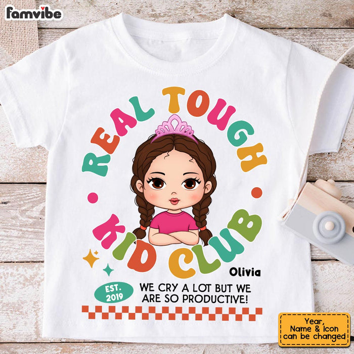 Personalized Gift For Granddaughter Real Tough Kid Kid T Shirt - Kid Hoodie - Kid Sweatshirt 33918 1