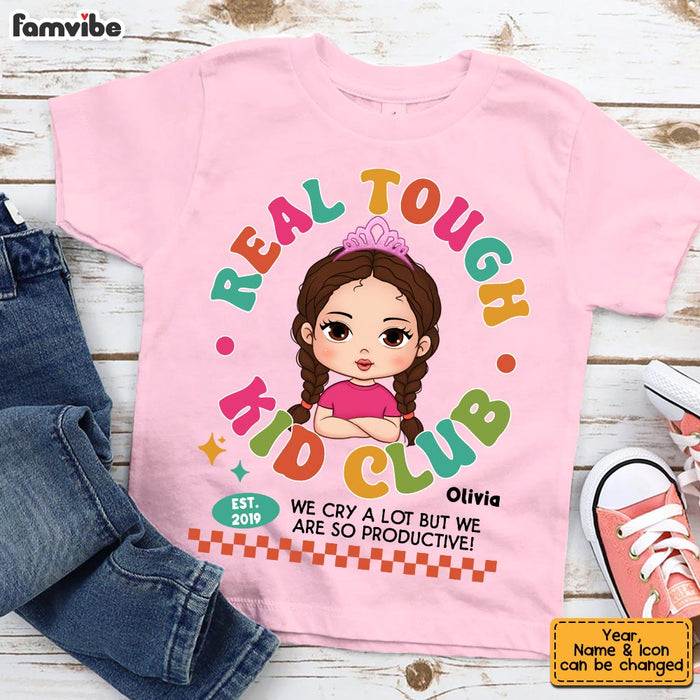 Personalized Gift For Granddaughter Real Tough Kid Kid T Shirt - Kid Hoodie - Kid Sweatshirt 33918 1