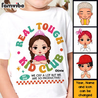 Personalized Gift For Granddaughter Real Tough Kid Kid T Shirt - Kid Hoodie - Kid Sweatshirt 33918 thumb 1