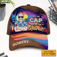 Personalized Does This Cap Make Me Look Retired Cap 33921 thumb 1