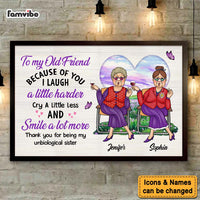 Personalized Gift For Friends Smile A Lot More Poster 33923 thumb 1