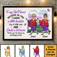 Personalized Gift For Friends Smile A Lot More Poster 33923 thumb 1