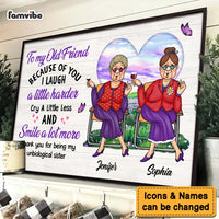 Personalized Gift For Friends Smile A Lot More Poster 33923 thumb 1