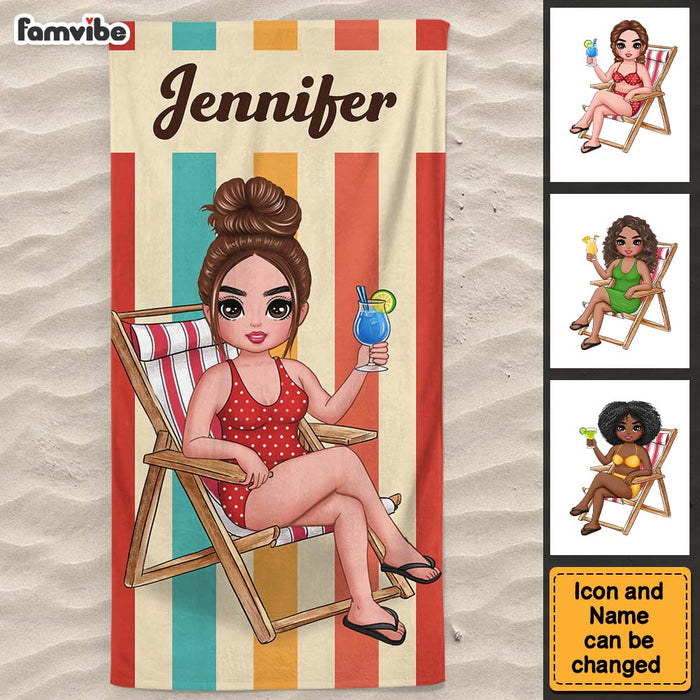 Personalized Gift For Traveling Lovers Beach Towel 33929 1