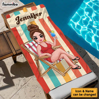 Personalized Gift For Traveling Lovers Beach Towel 33929 thumb 1