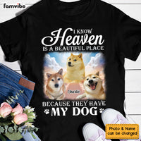 Personalized Custom Photo Memorial Heaven Beautiful Place Shirt - Hoodie - Sweatshirt 33930 thumb 1