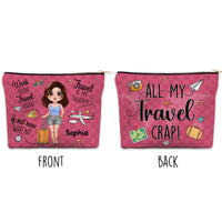 Personalized Gift For Traveling Lovers Cosmetic Bag 33933 thumb 1