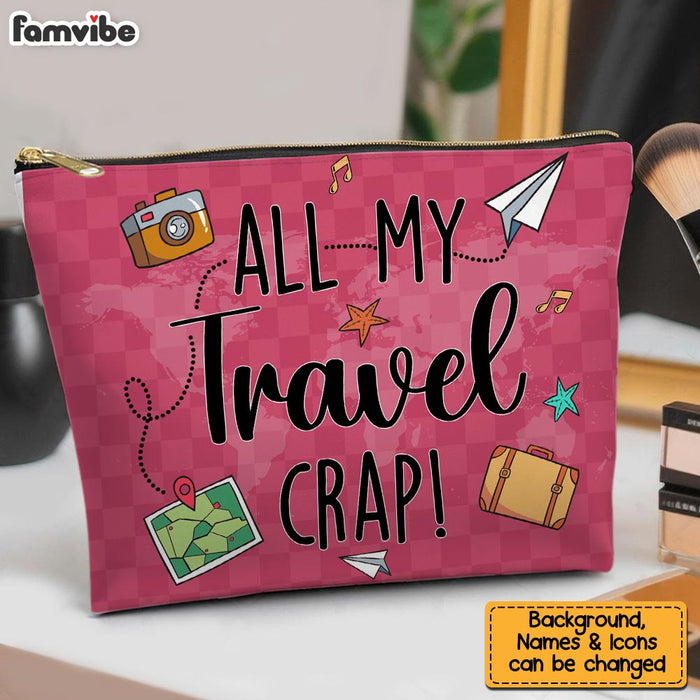Personalized Gift For Traveling Lovers Cosmetic Bag 33933 1