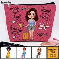 Personalized Gift For Traveling Lovers Cosmetic Bag 33933 thumb 1
