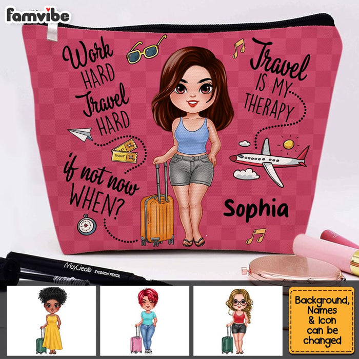 Personalized Gift For Traveling Lovers Cosmetic Bag 33933 1