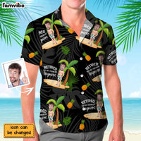 Personalized Photo Retired Not My Problem Anymore Hawaiian Shirt 33936 thumb 1