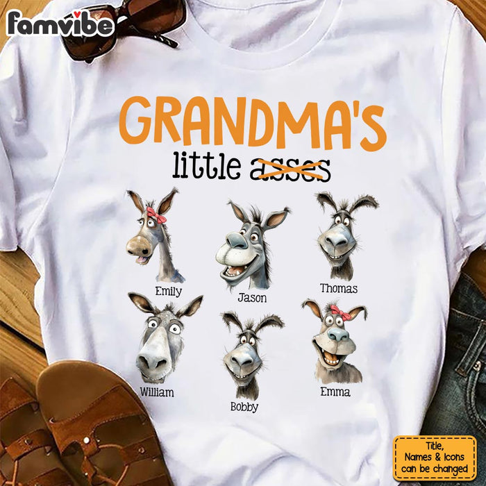 Personalized Gift for Mom Grandma Little Asses Shirt - Hoodie - Sweatshirt 33940 1
