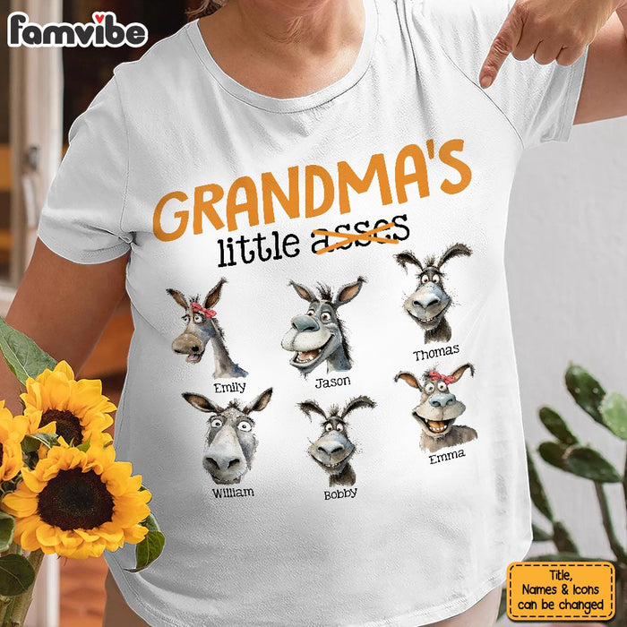 Personalized Gift for Mom Grandma Little Asses Shirt - Hoodie - Sweatshirt 33940 1
