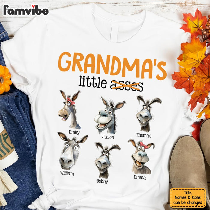 Personalized Gift for Mom Grandma Little Asses Shirt - Hoodie - Sweatshirt 33940 1