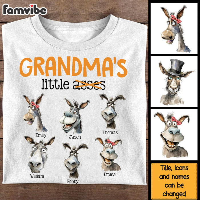 Personalized Gift for Mom Grandma Little Asses Shirt - Hoodie - Sweatshirt 33940 1