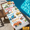 Personalized For Kids Construction Machines Beach Towel 33947 1