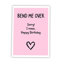 Dirty Birthday Card For Boyfriend Husband 33960 thumb 1