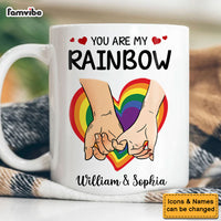 Personalized You Are My Rainbow Pride Mug 33966 thumb 1