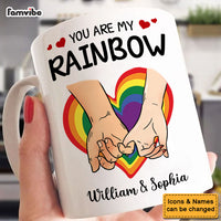 Personalized You Are My Rainbow Pride Mug 33966 thumb 1