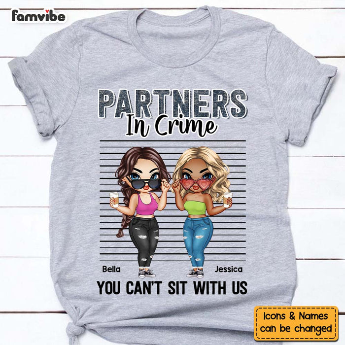 Personalized Gift For Friends Partners In Crime Shirt - Hoodie - Sweatshirt 33967 1