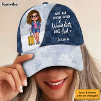 Personalized For Travel Lovers Not All Those Who Wander Are Lost Cap 33973 thumb 1