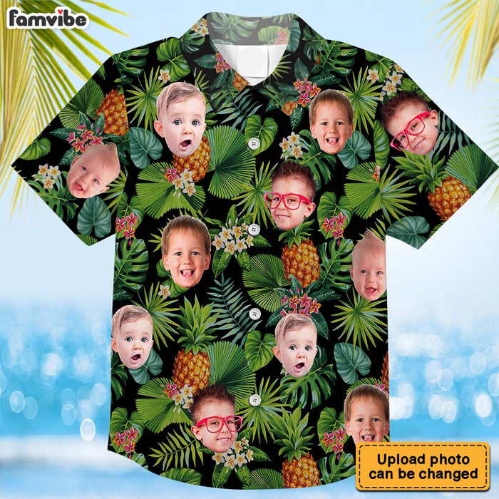 Personalized Gift For Grandpa Photo Custom Hawaiian Shirt 33974 1