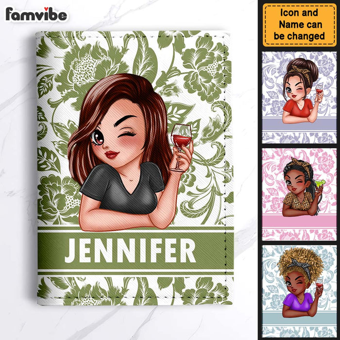 Personalized Gift For Traveling Lovers Floral Passport Cover 33976 1