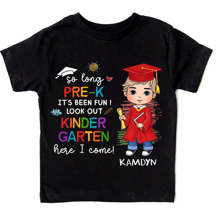 Personalized For Granddaughter Preschool Graduate Kid T Shirt - Kid Hoodie - Kid Sweatshirt 33980 1