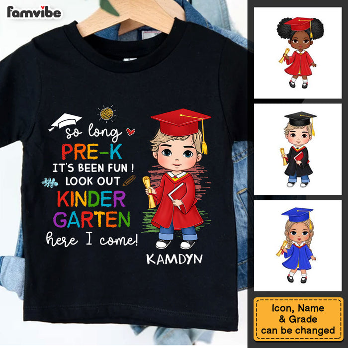 Personalized For Granddaughter Preschool Graduate Kid T Shirt - Kid Hoodie - Kid Sweatshirt 33980 1