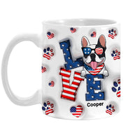 Personalized Gift For Dog Mom Dad 3D Inflated Effect Mug 33982 thumb 1