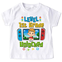 Personalized Gift For Grandson Upgrade Level Kid T Shirt - Kid Hoodie - Kid Sweatshirt 33984 thumb 1