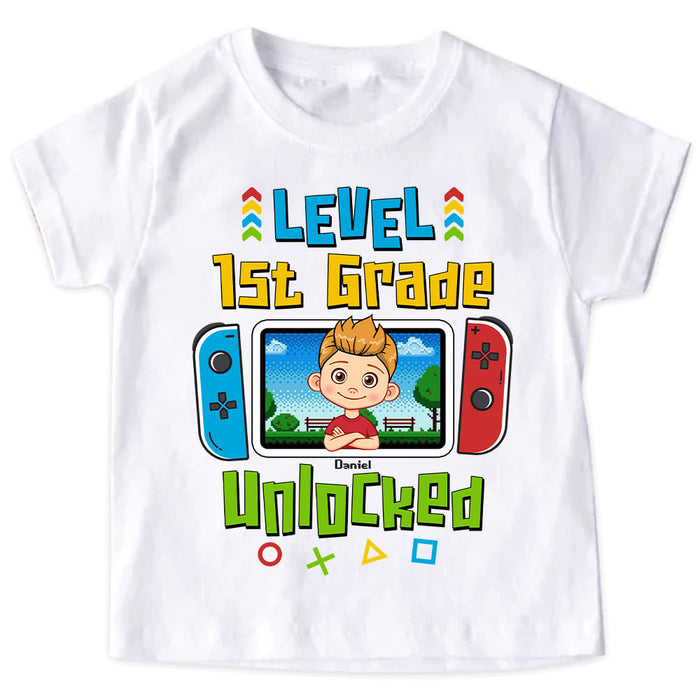 Personalized Gift For Grandson Upgrade Level Kid T Shirt - Kid Hoodie - Kid Sweatshirt 33984 1