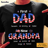 Personalized Gift For Grandpa First Dad Now Grandpa Shirt - Hoodie - Sweatshirt 33986 thumb 1
