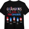 Personalized Gift For Grandpa Grandpa's Little Firecrackers Shirt - Hoodie - Sweatshirt 33988 1